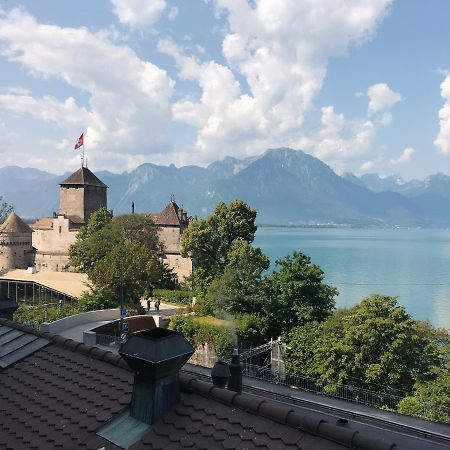Castle View Aparthotel Veytaux Exterior foto